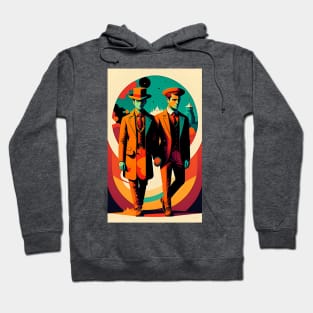 Two Victorian Men in Love Hoodie